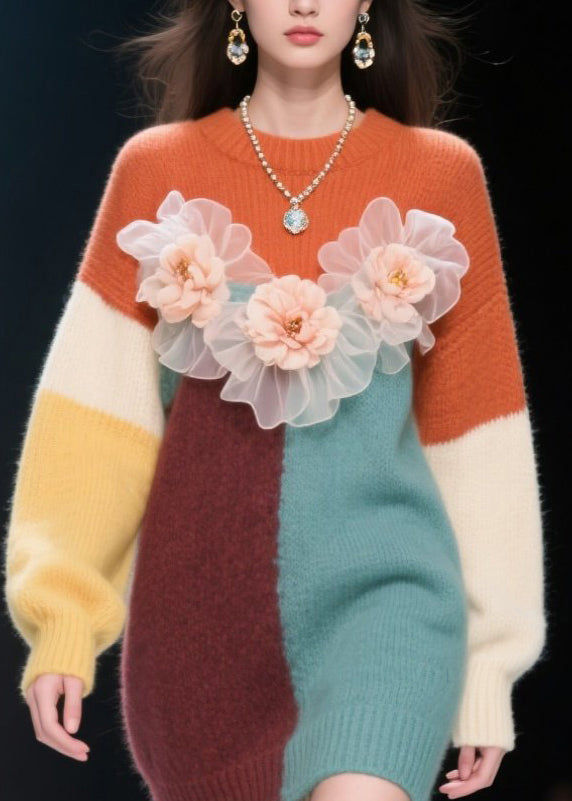 Vintage Inspired Sweater with a Contemporary Edge