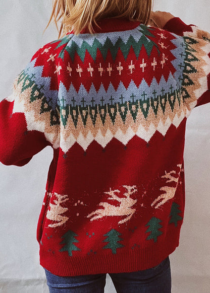 Classic Vintage Sweater with a Flattering Fit