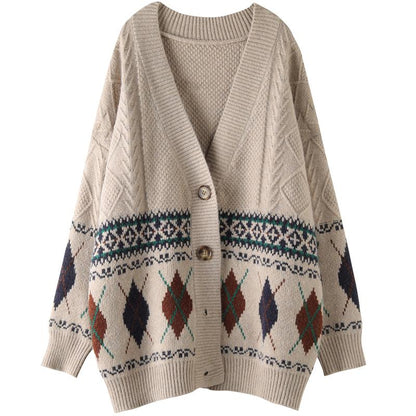 Vintage Inspired Sweater with a Contemporary Edge