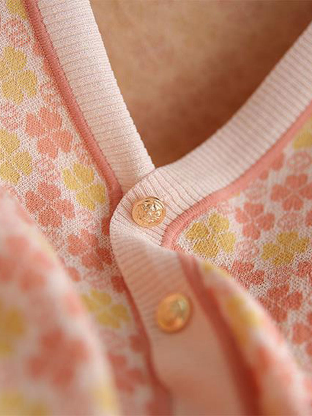Classic Vintage Cardigan with a Flattering Fit
