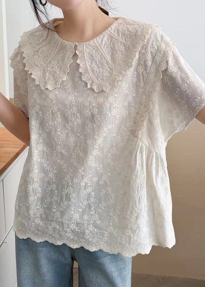 A Vintage Style Top with Delicate Timeless Details