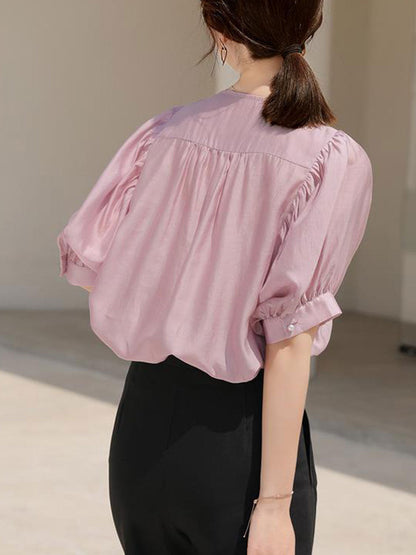 A Vintage Style Top with Delicate Timeless Details