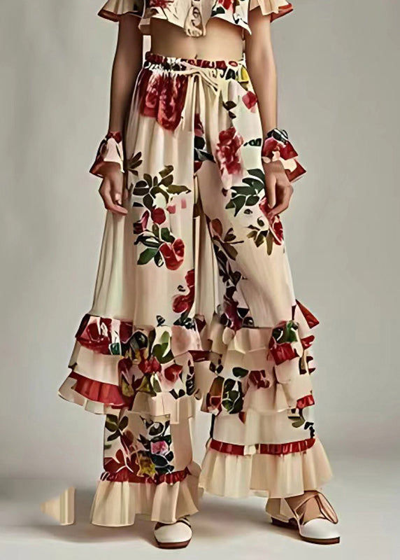 A Vintage Style Pants with Delicate Timeless Details