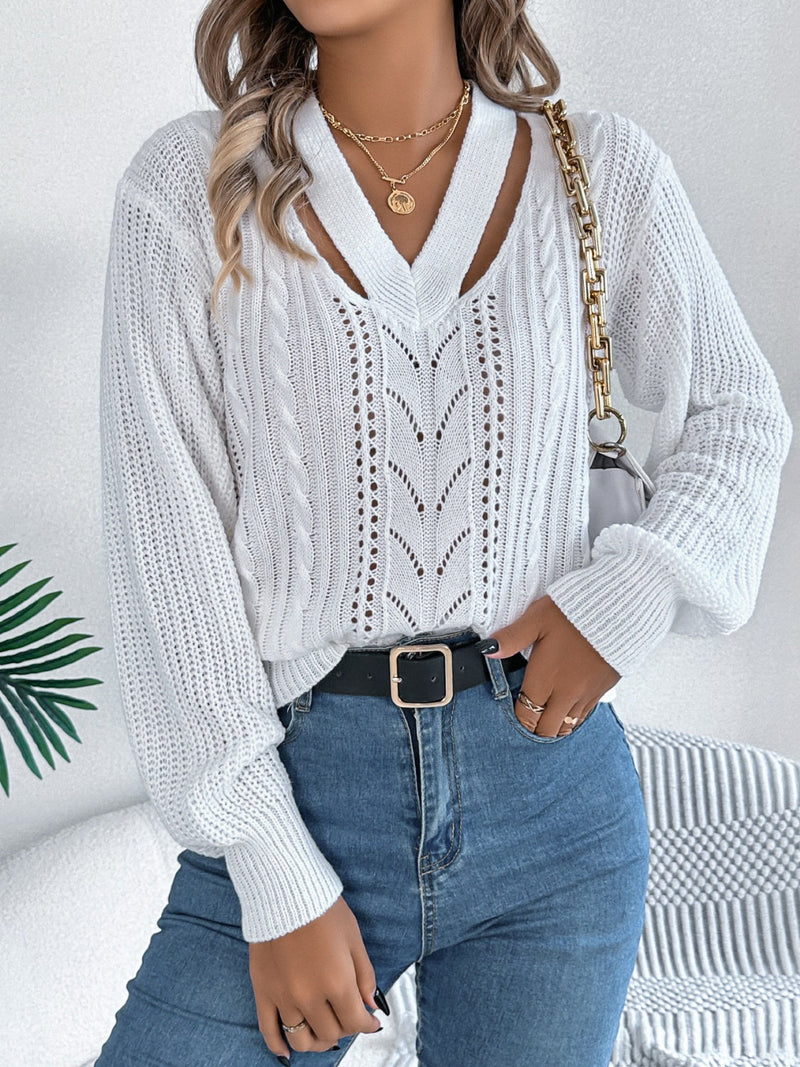 Beautifully Balanced Sweater with Timeless Character