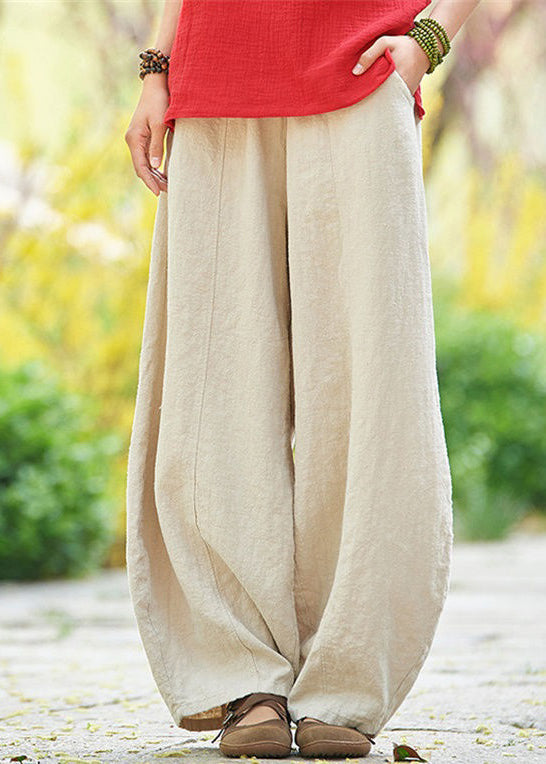 A Vintage Style Pants with Delicate Timeless Details