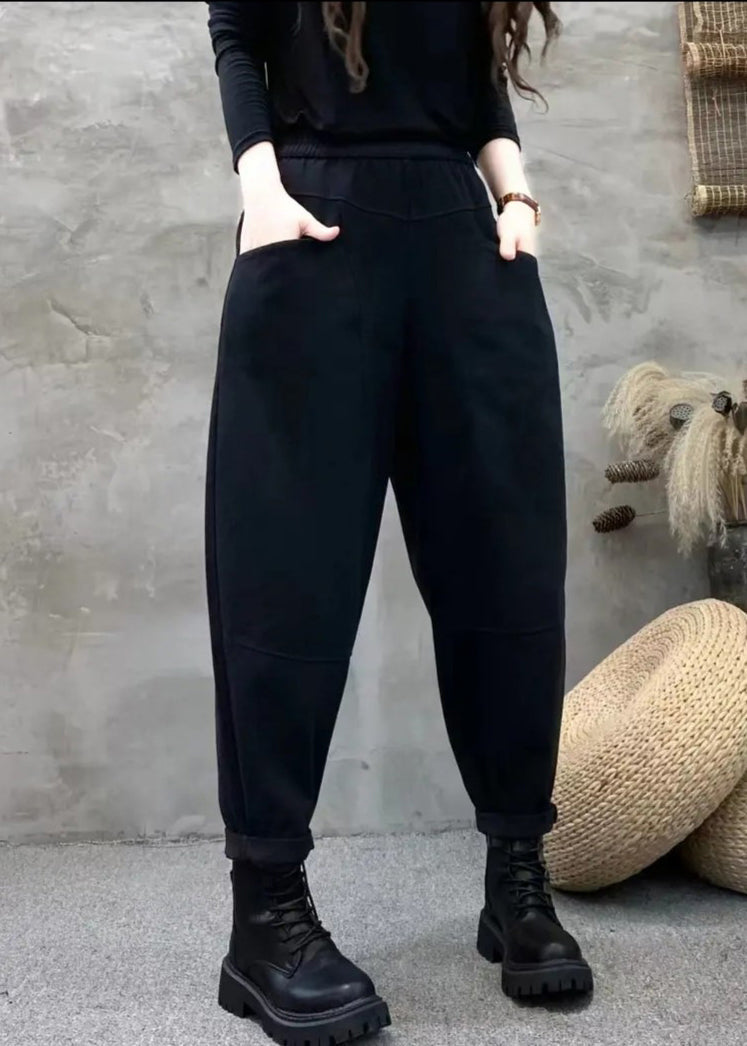 A Vintage Style Pants with Delicate Timeless Details
