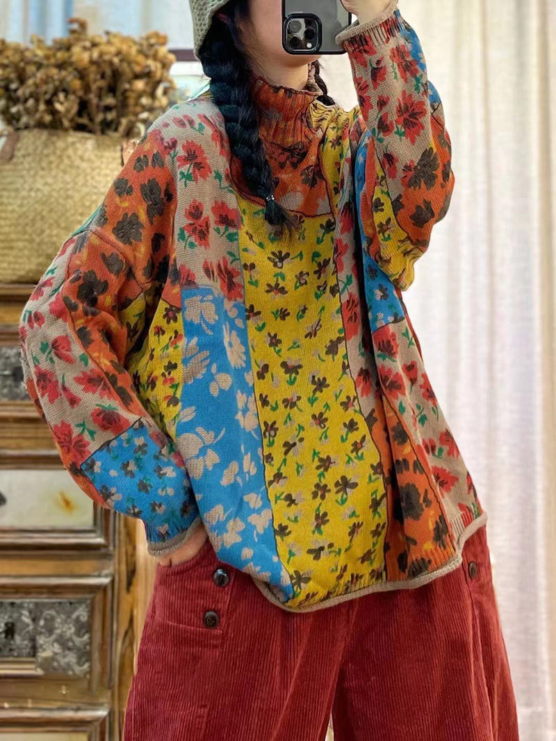 Classic Vintage Sweater with a Flattering Fit