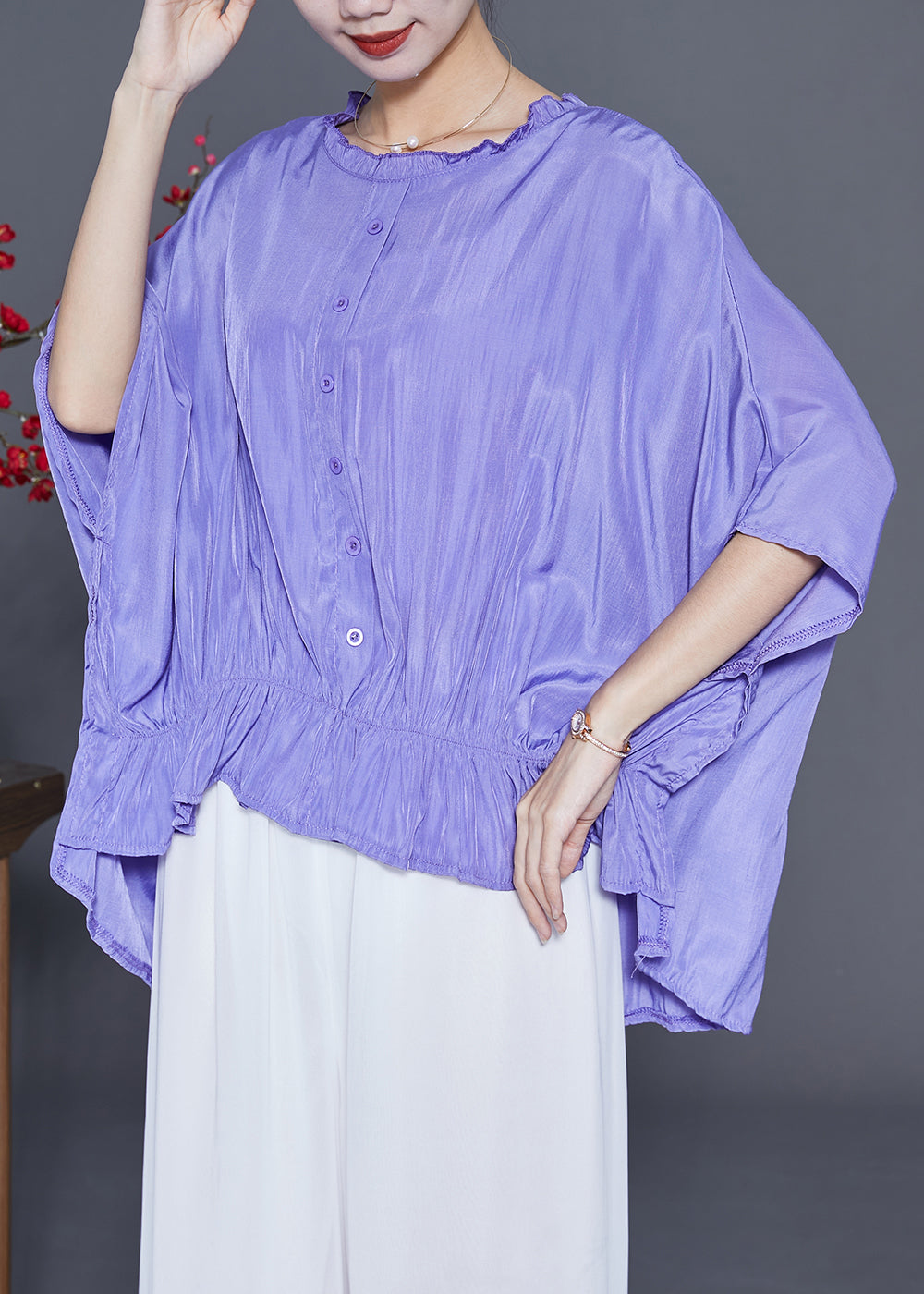 A Vintage Style Shirt with Delicate Timeless Details