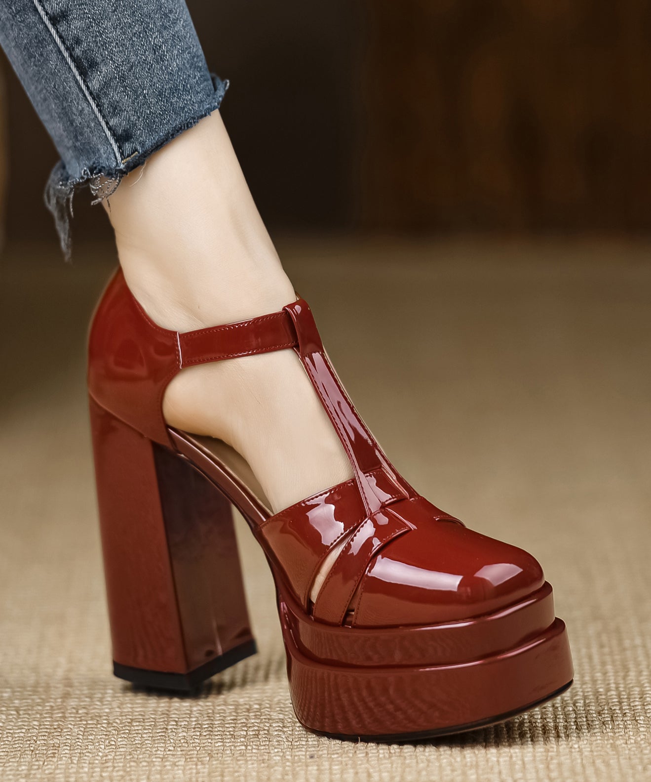 Vintage Inspired Orthopedic Heels