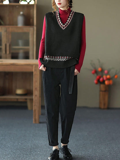 Vintage Inspired Sweater with a Contemporary Edge