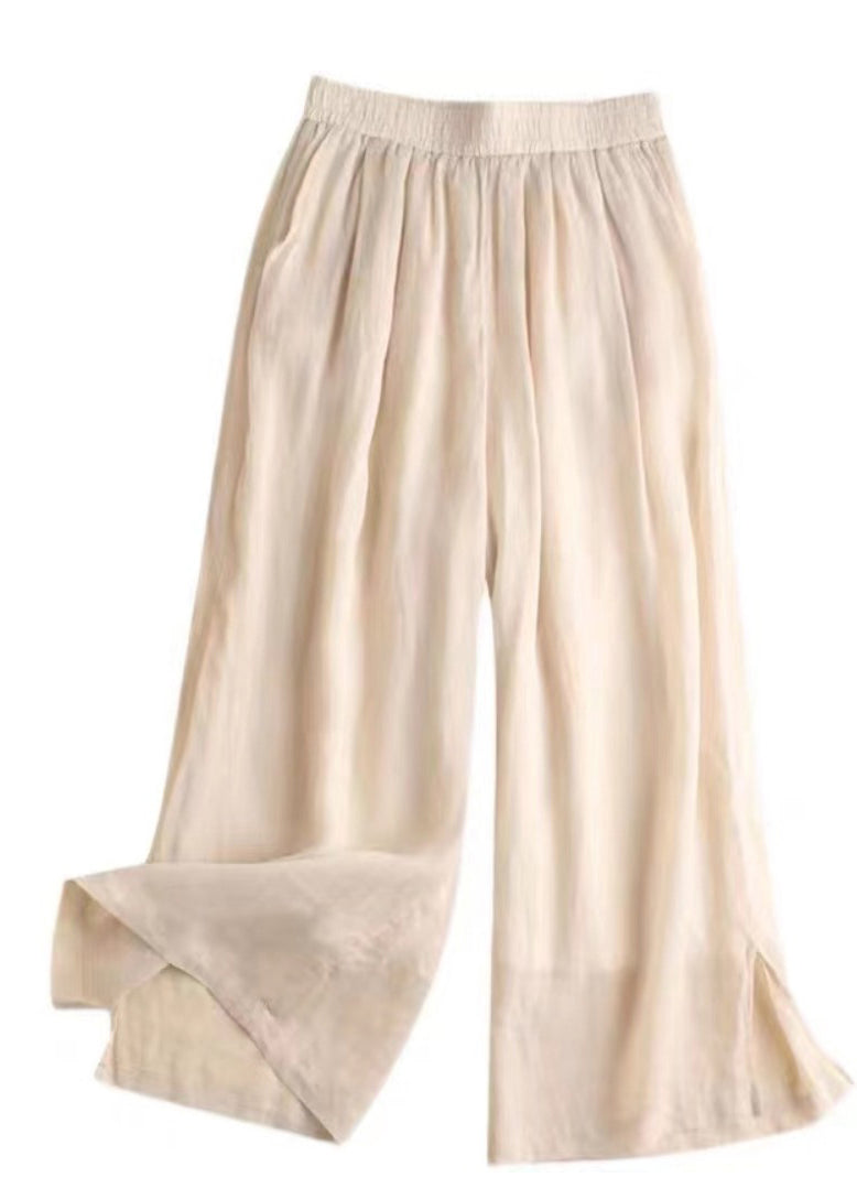 A Vintage Style Pants with Delicate Timeless Details