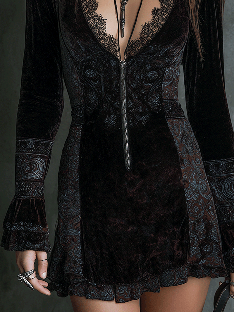 Classic Vintage Dress with a Flattering Fit