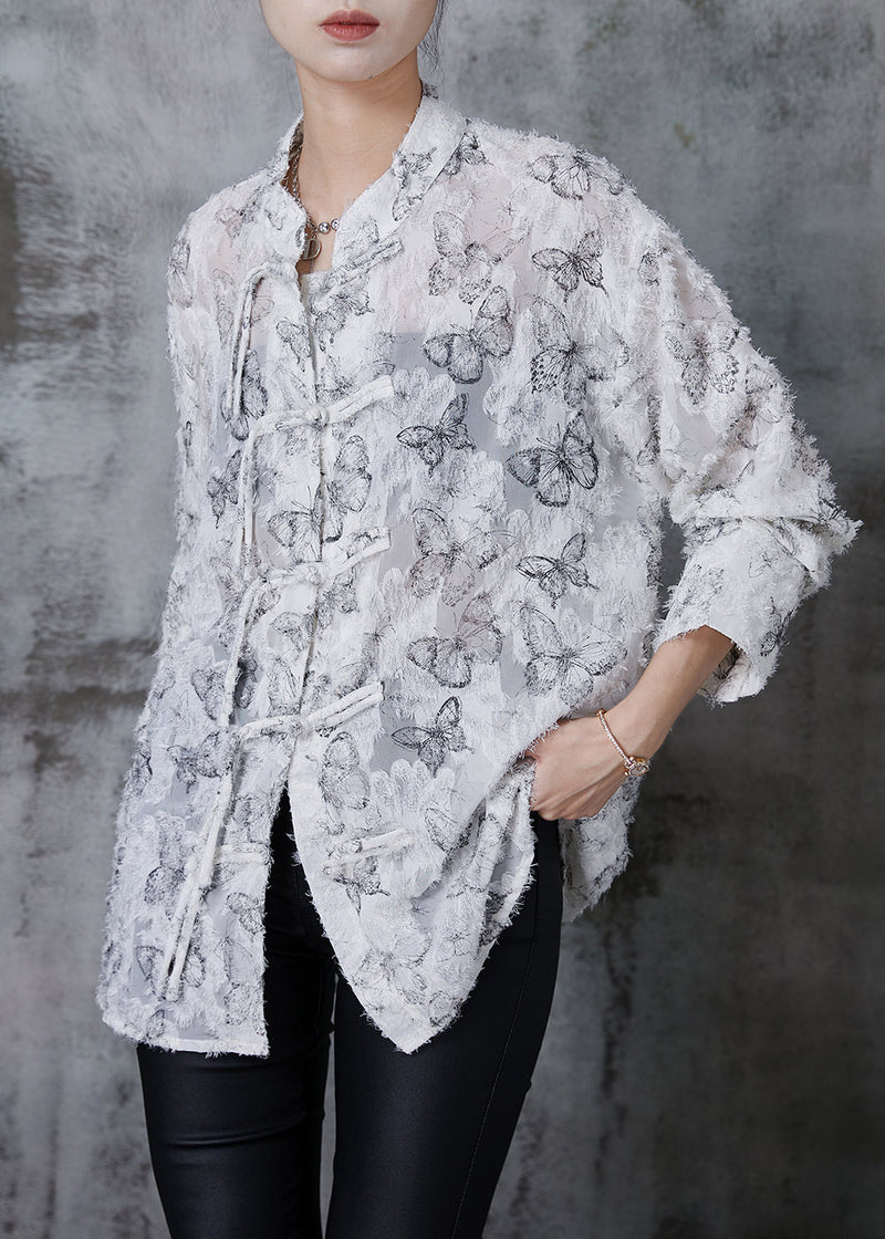 A Vintage Style Shirt with Delicate Timeless Details