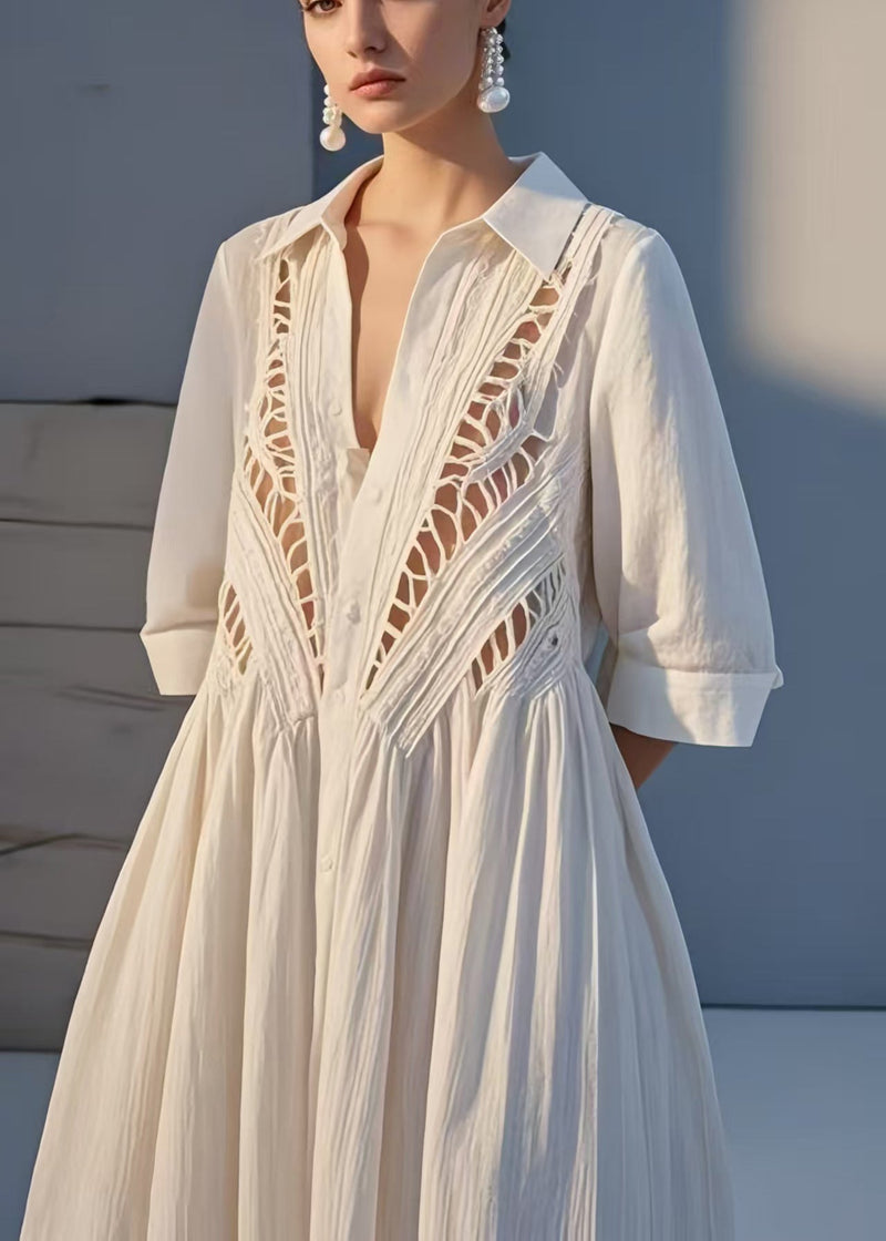 A Vintage Style Dress with Delicate Timeless Details