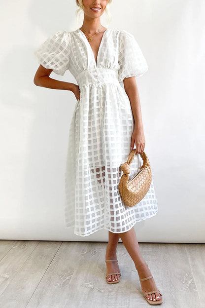 A Vintage Style Dress with Delicate Timeless Details