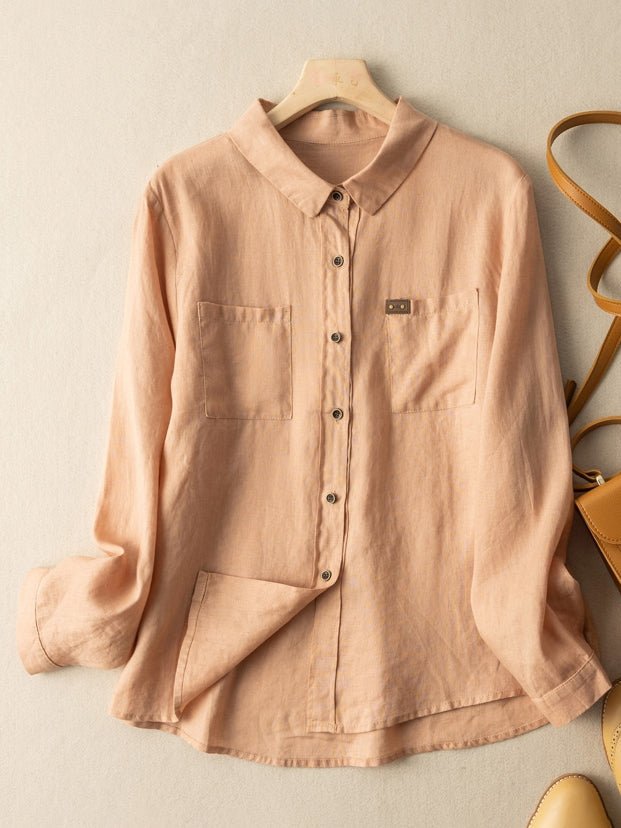 A Vintage Style Shirt with Delicate Timeless Details
