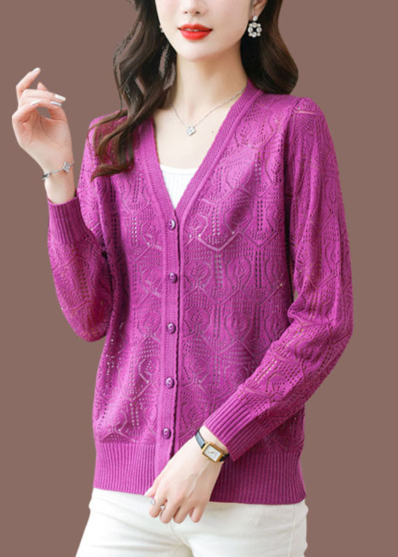 Well Tailored Cardigan with a Graceful Silhouette