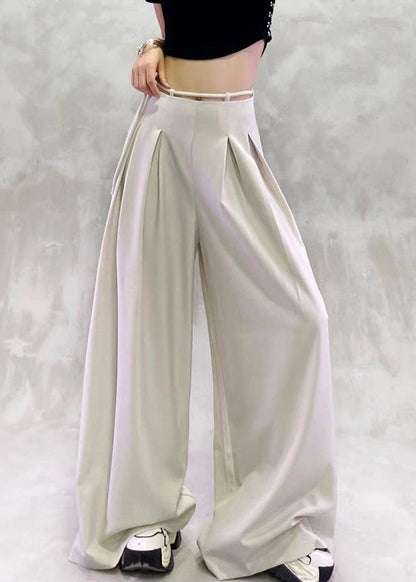 A Vintage Style Pants with Delicate Timeless Details