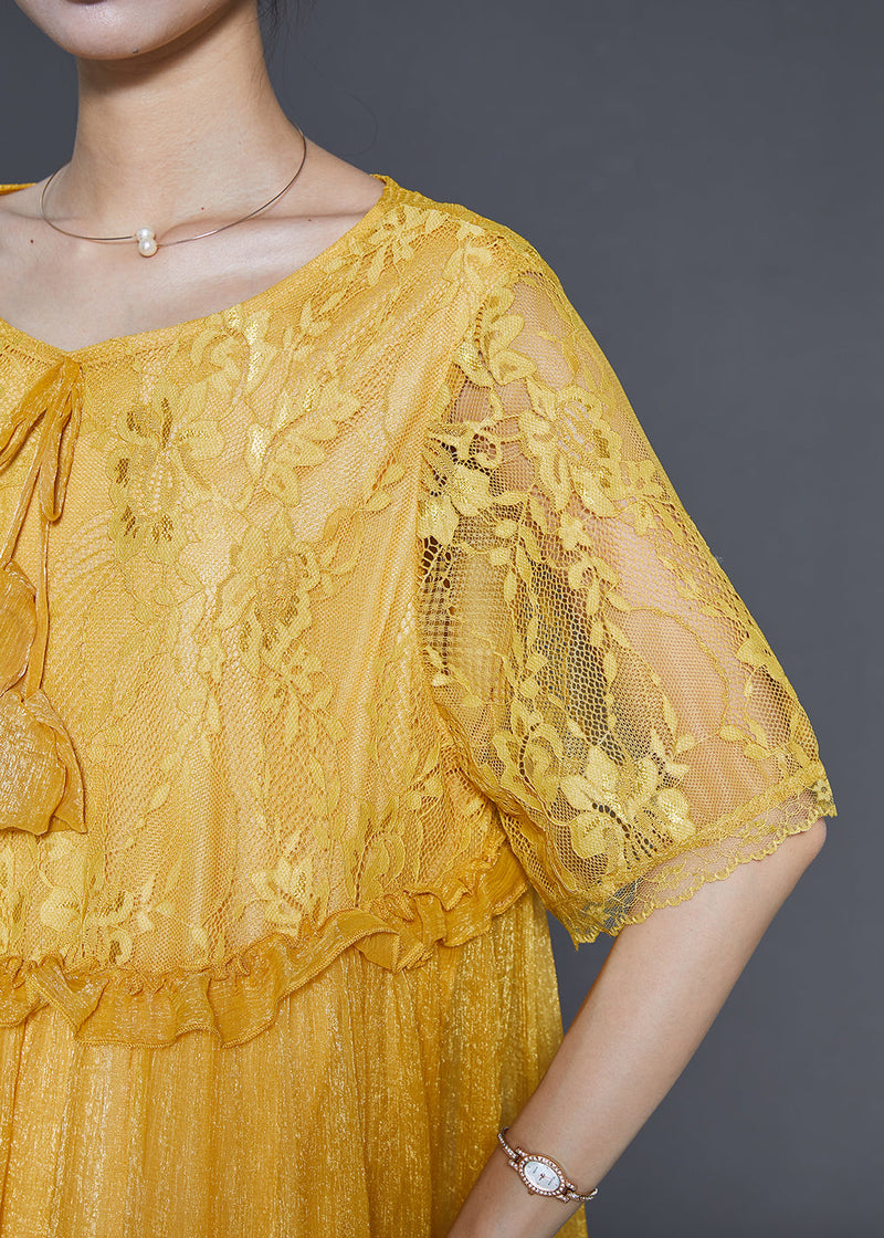 A Vintage Style Dress with Delicate Timeless Details