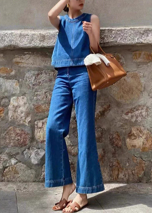 A Vintage Style Pants with Delicate Timeless Details