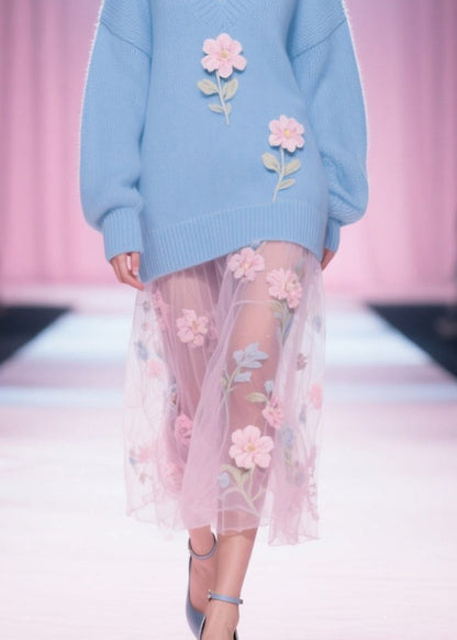 A Vintage Style Sweater with Delicate Timeless Details
