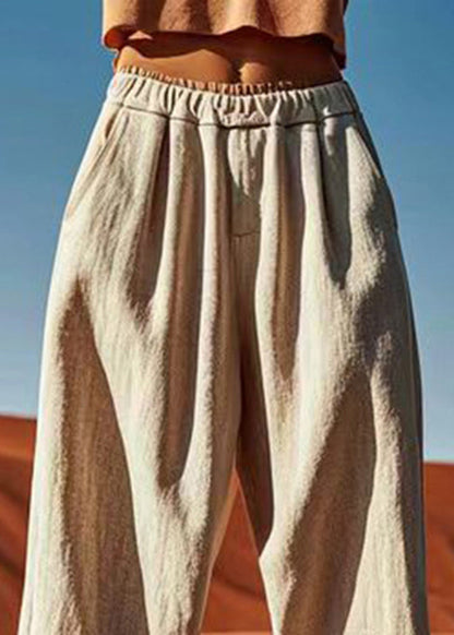 A Vintage Style Pants with Delicate Timeless Details