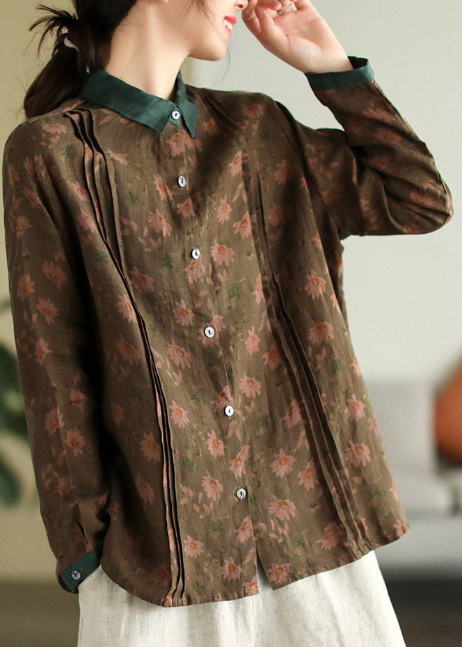 A Vintage Style Shirt with Delicate Timeless Details