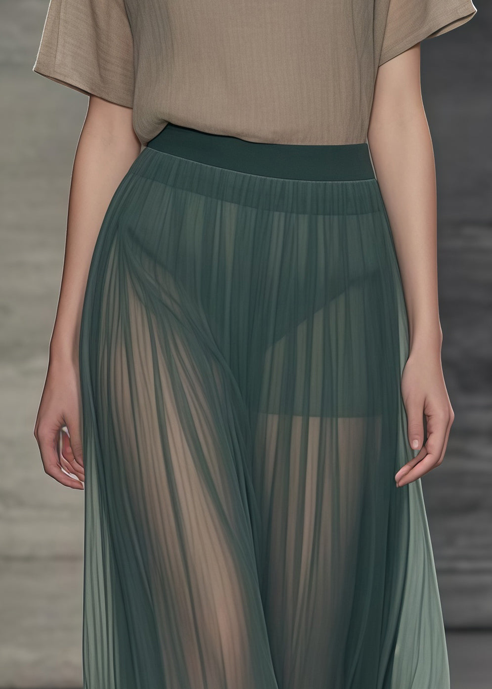 Well Tailored Garment with a Graceful Silhouette