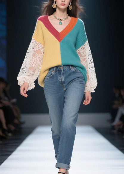 A Vintage Style Sweater with Delicate Timeless Details