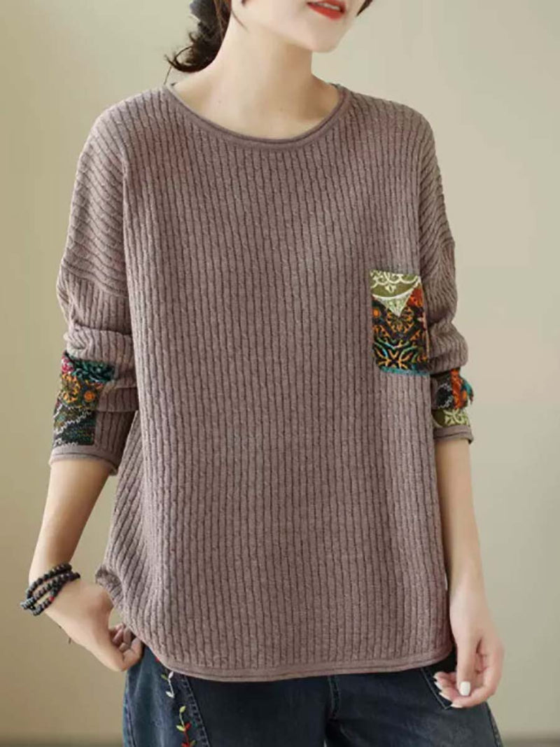 Vintage Inspired Sweater with a Contemporary Edge