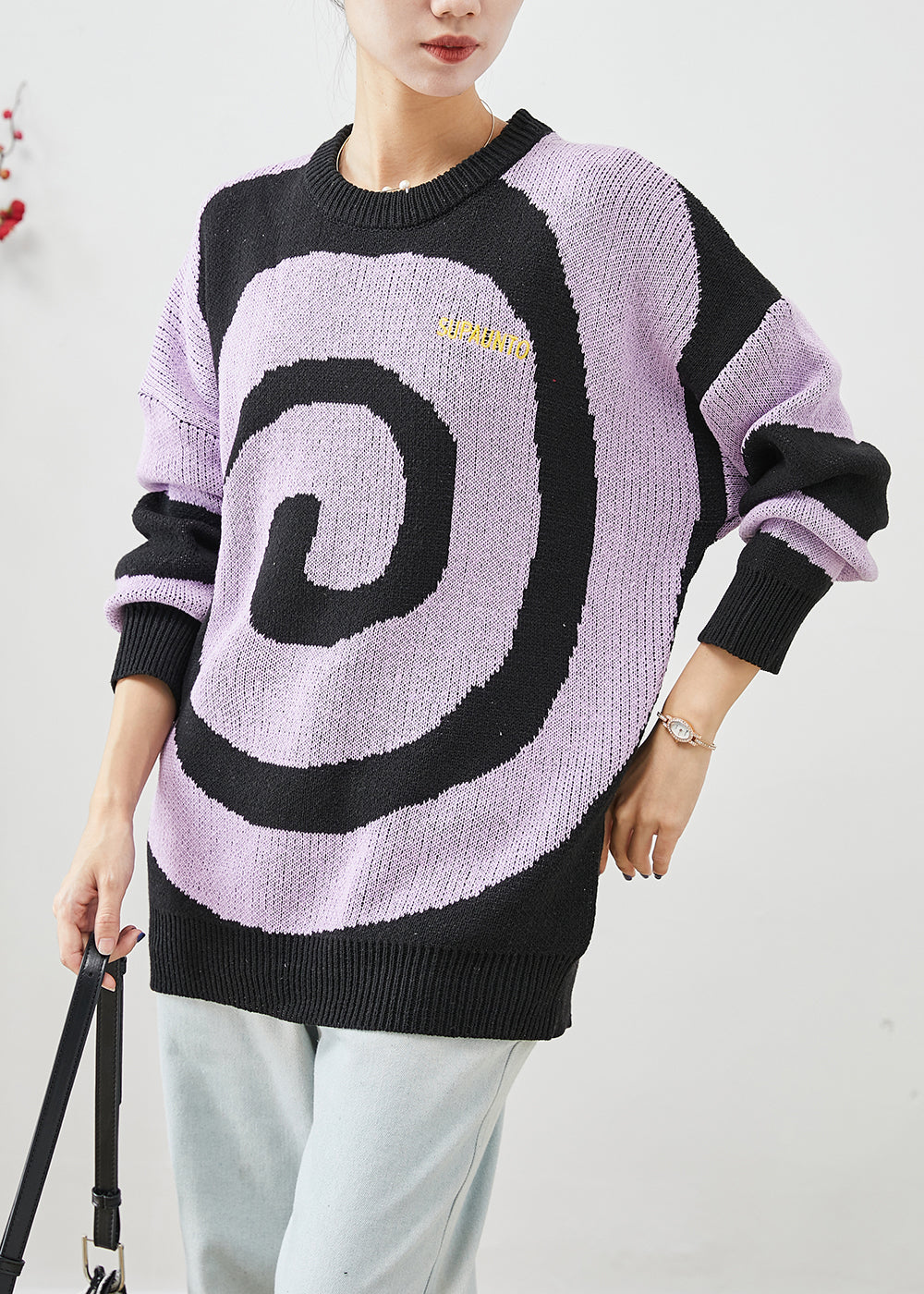 Vintage Inspired Sweater with a Contemporary Edge