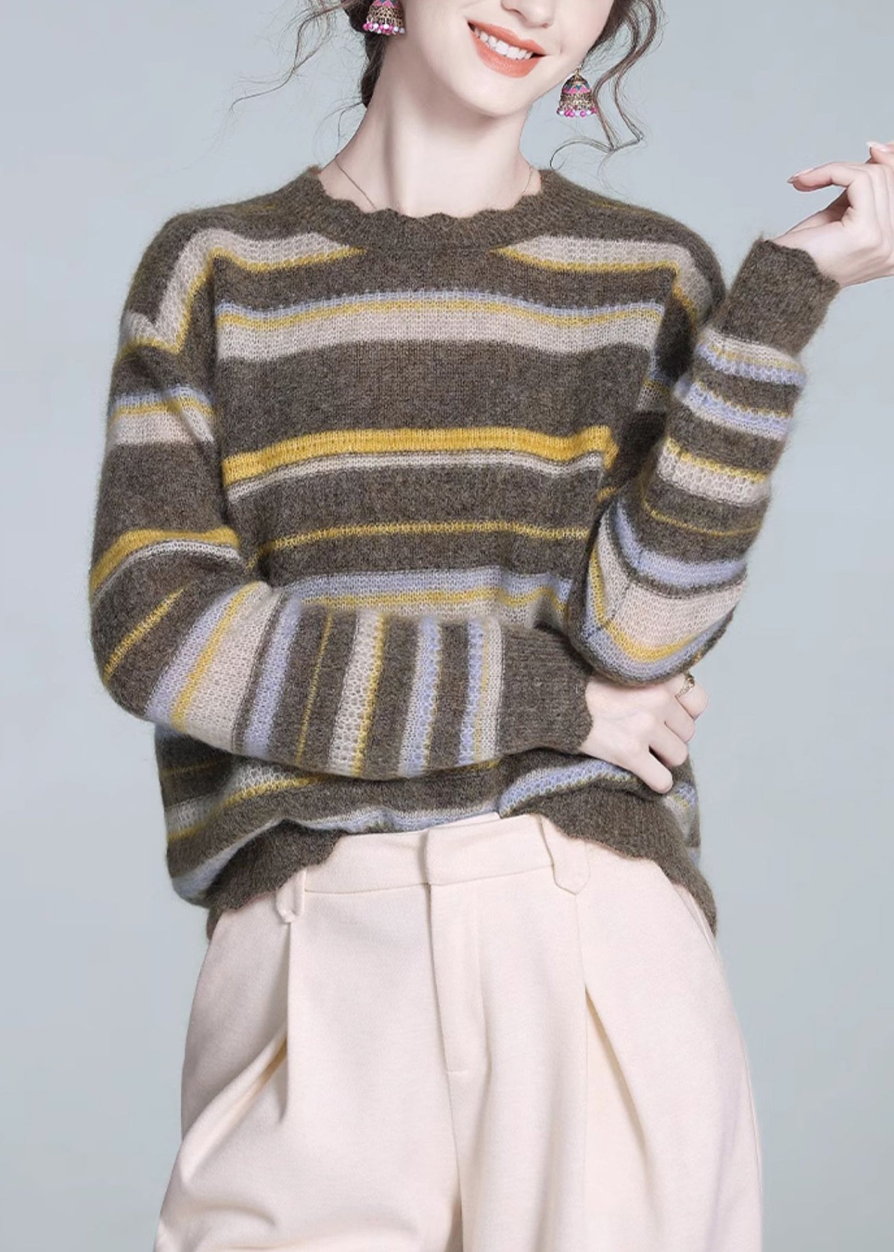 Gracefully Styled Sweater for Any Occasion