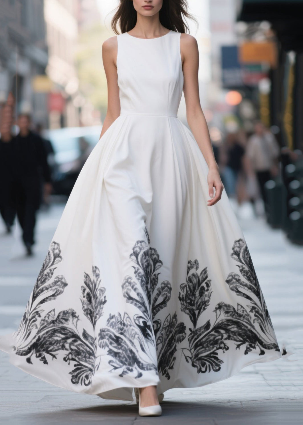Classic Vintage Dress with a Flattering Fit