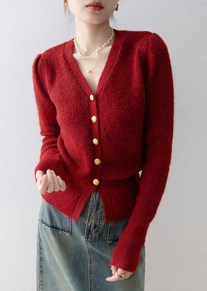 Classic Vintage Cardigan with a Flattering Fit