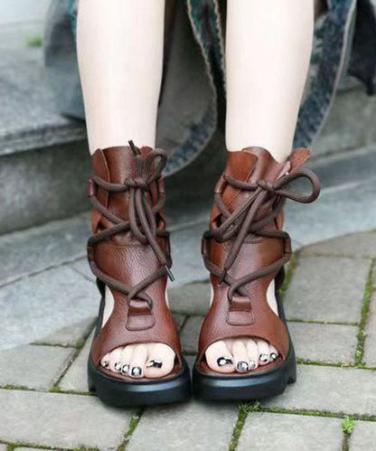 Vintage Inspired Orthopedic Boots