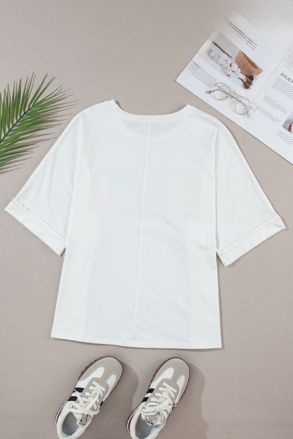 Beautifully Finished T-Shirt in a Timeless Design