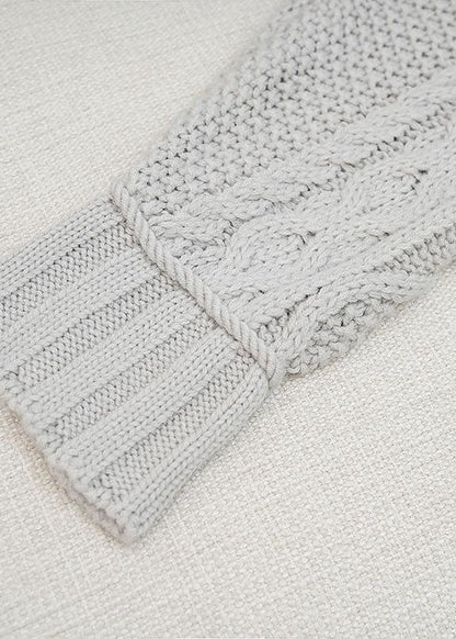 A Vintage Style Sweater with Delicate Timeless Details