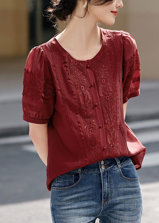 A Vintage Style Blouse with Delicate Timeless Details