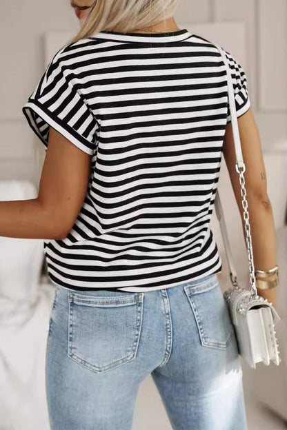 Well Tailored T-Shirt with a Graceful Silhouette