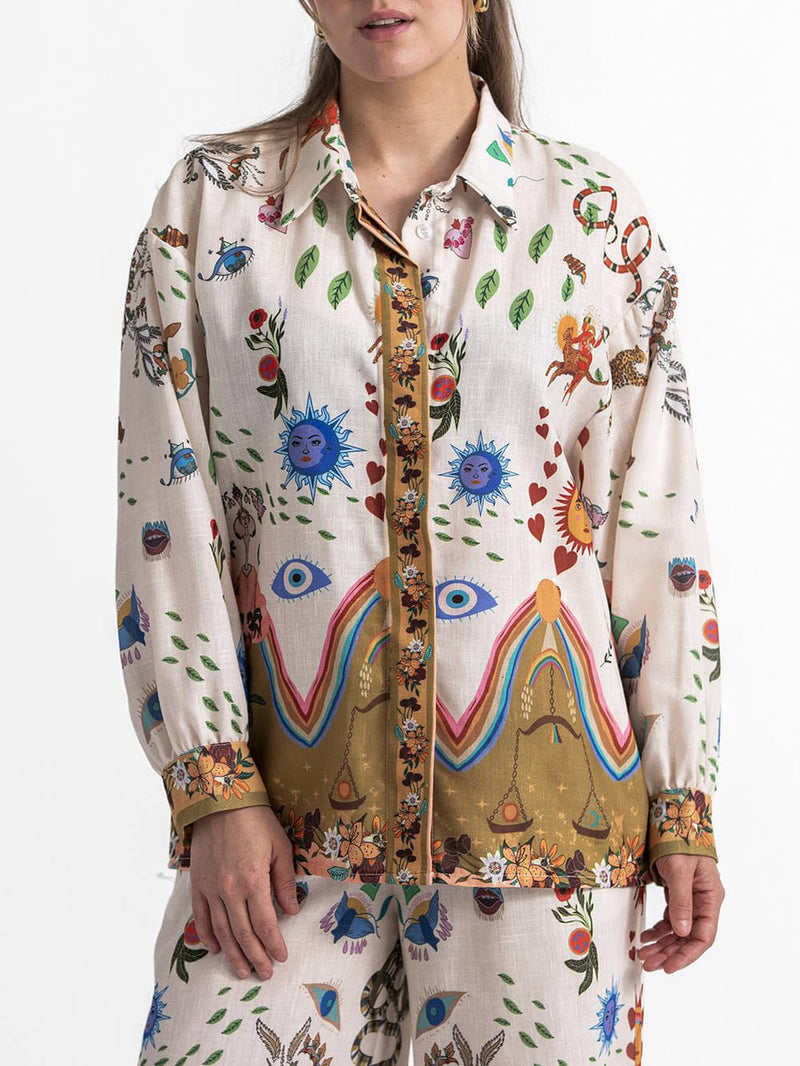Gracefully Styled Blouse for Any Occasion