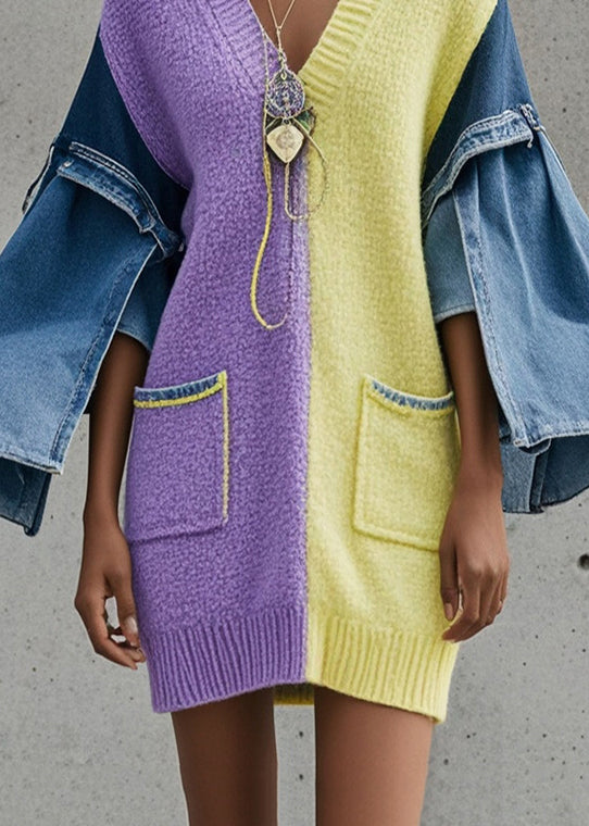 Vintage Inspired Sweater with a Contemporary Edge