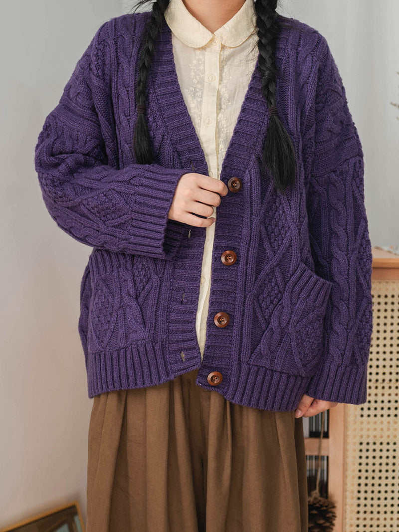 Vintage Inspired Cardigan with a Contemporary Edge