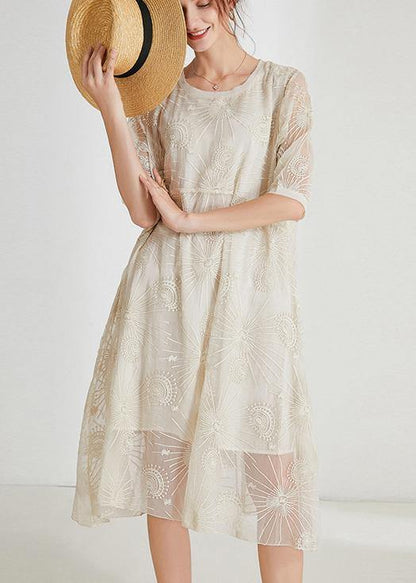 A Vintage Style Dress with Delicate Timeless Details
