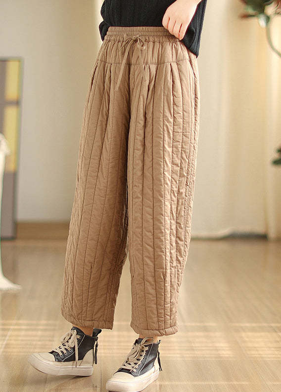 A Vintage Style Pants with Delicate Timeless Details