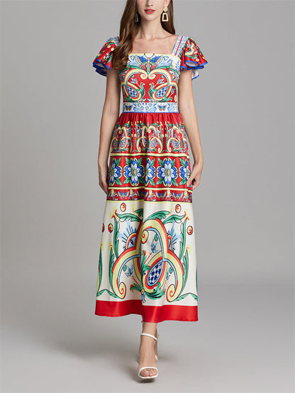 A Vintage Style Dress with Delicate Timeless Details