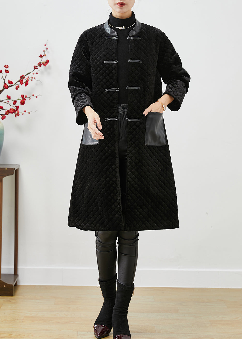 Classic Vintage Coat with a Flattering Fit