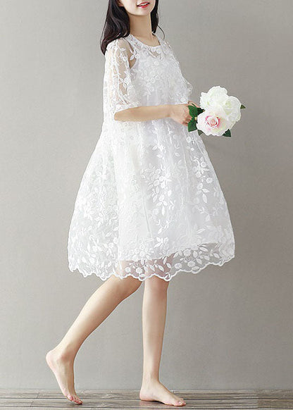 A Vintage Style Dress with Delicate Timeless Details