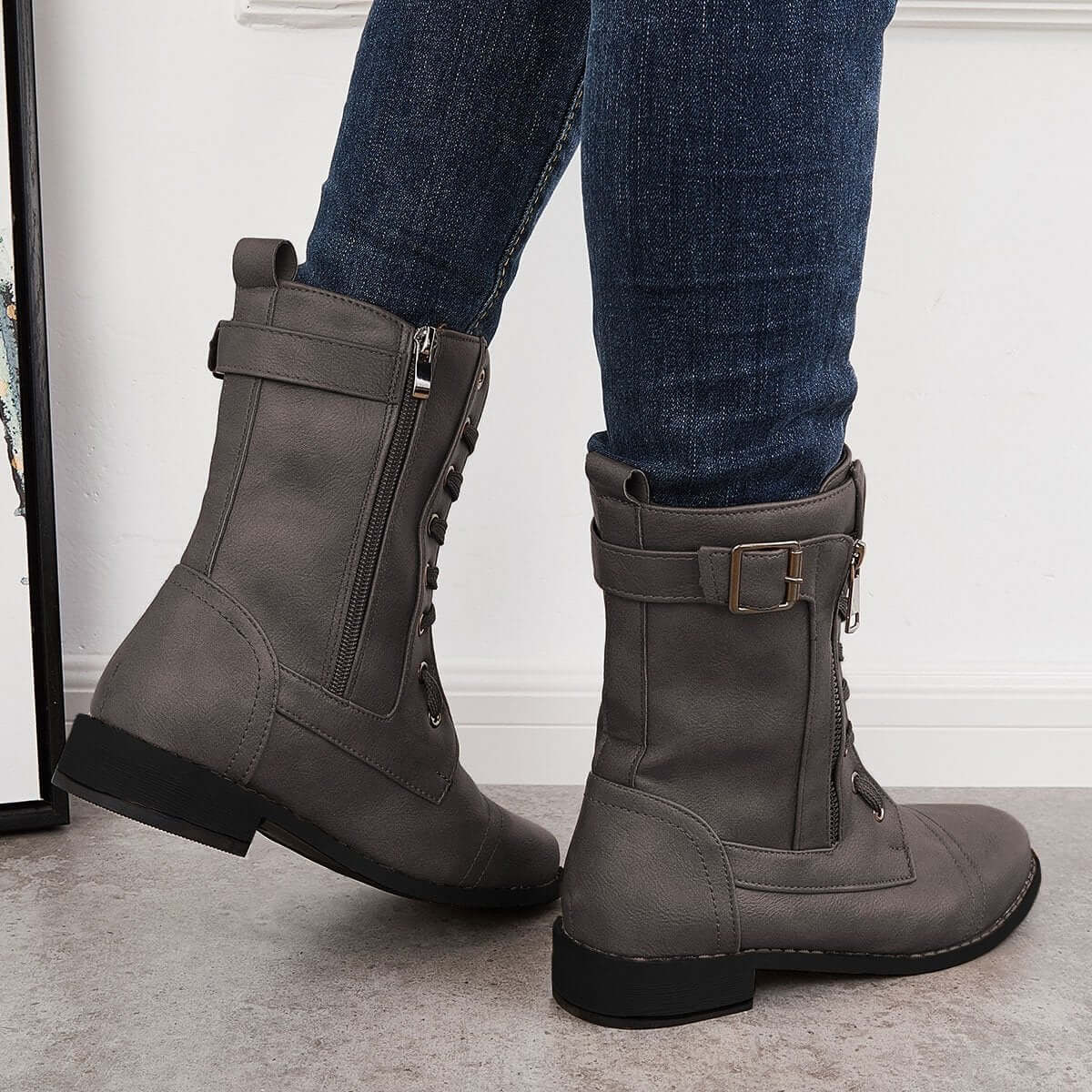 Classic Orthopedic Boots with Timeless Style