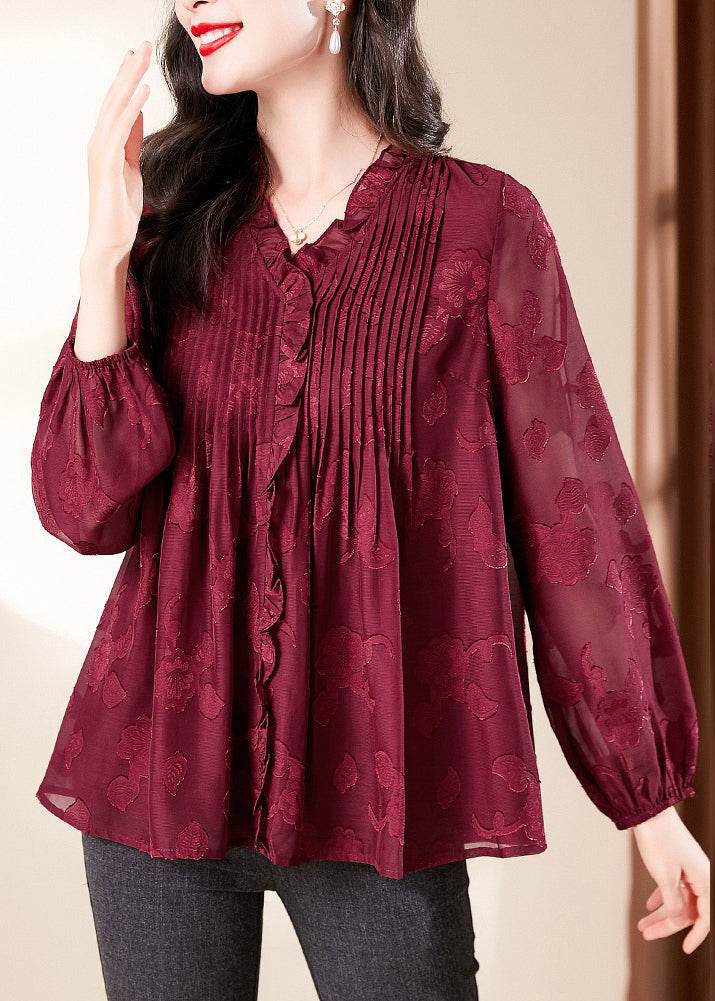 A Vintage Style Shirt with Delicate Timeless Details