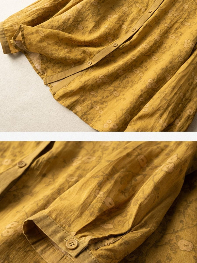 A Vintage Style Shirt with Delicate Timeless Details